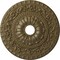 Ekena Millwork Vaduz Ceiling Medallion (Canopies up to 3 1/2"), 23 1/2"OD x 3 1/2"ID x 2 1/8"P, Mississippi Mud CM23VAMMF - alternate 1